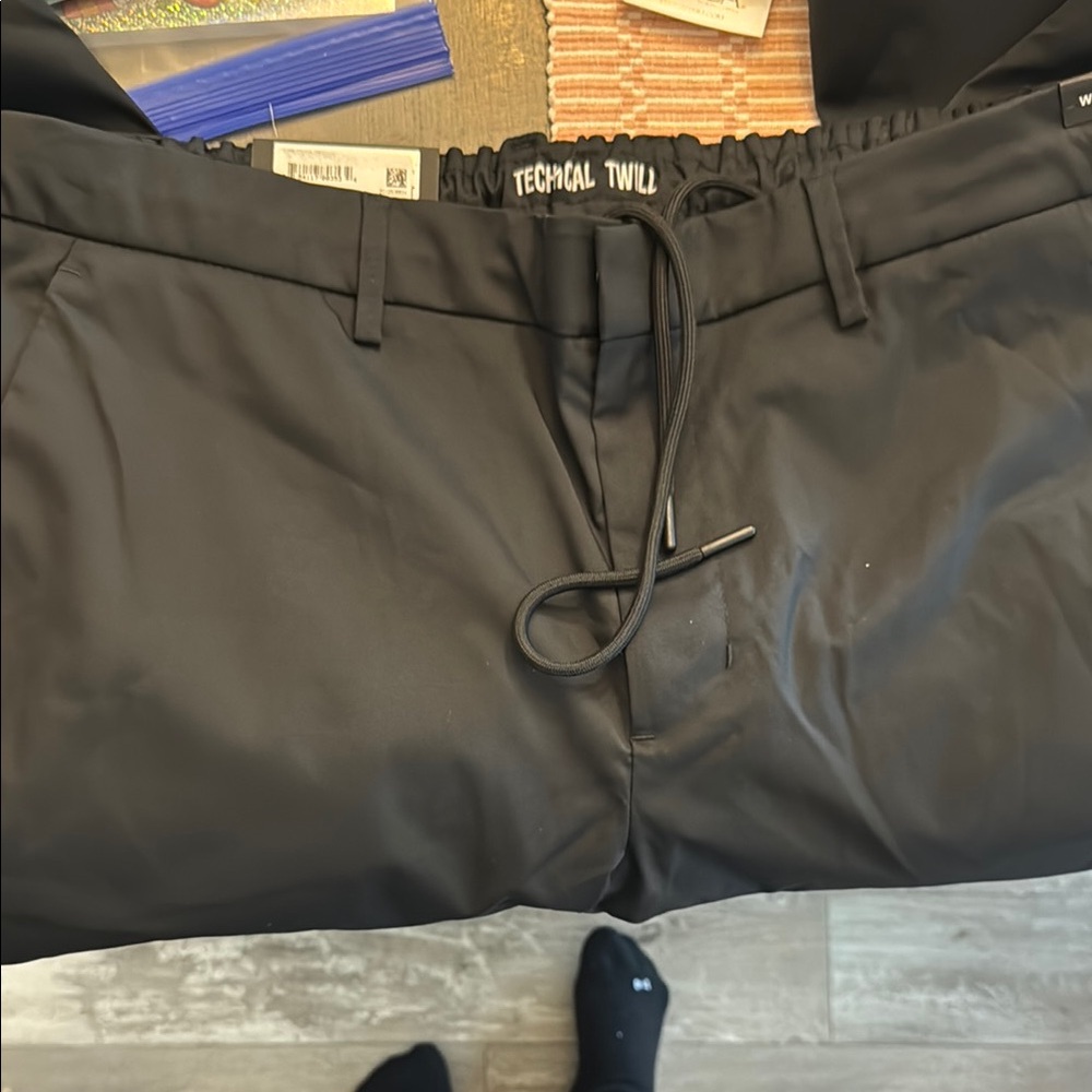 Boss Black Drawstring Pants